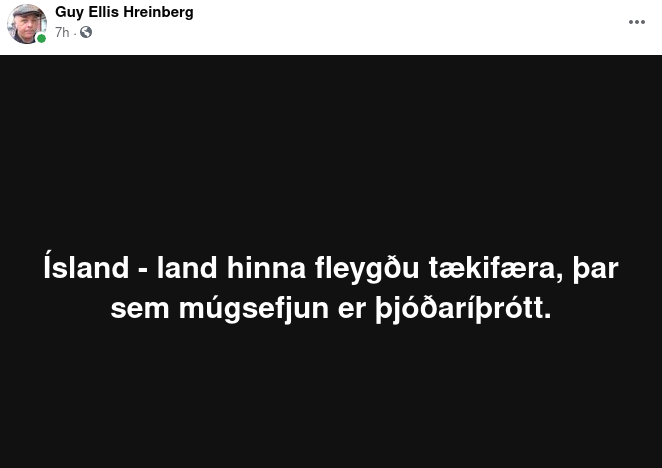 Screenshot 2024-06-06 Guy Ellis Hreinberg Facebook
